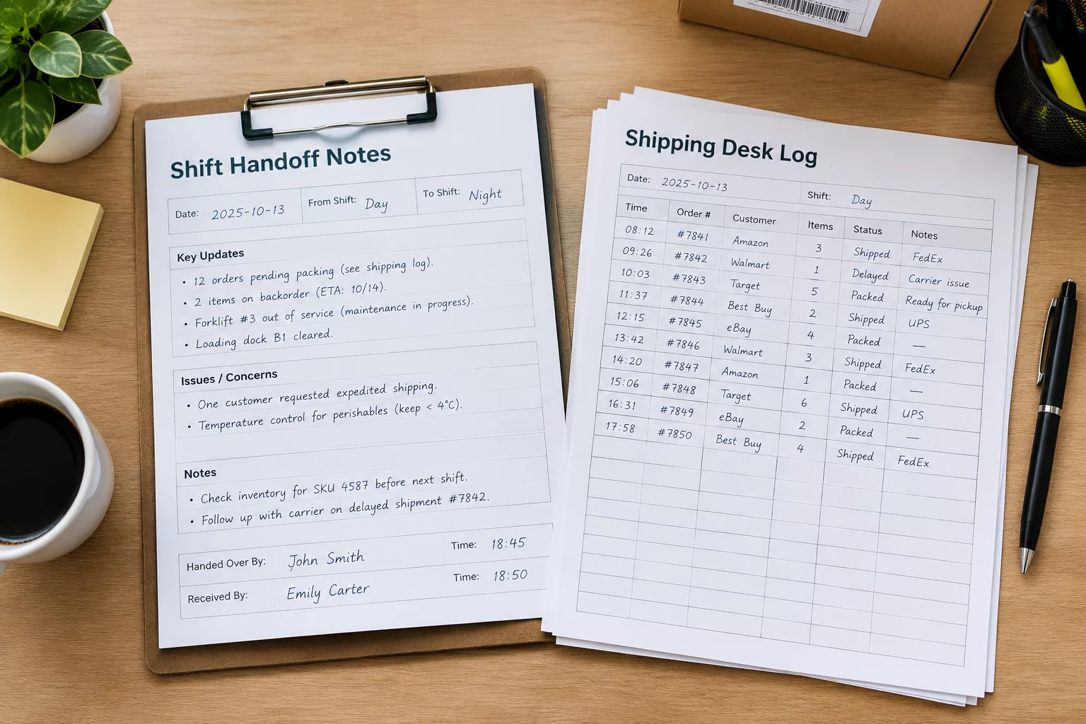 Handoff Notes